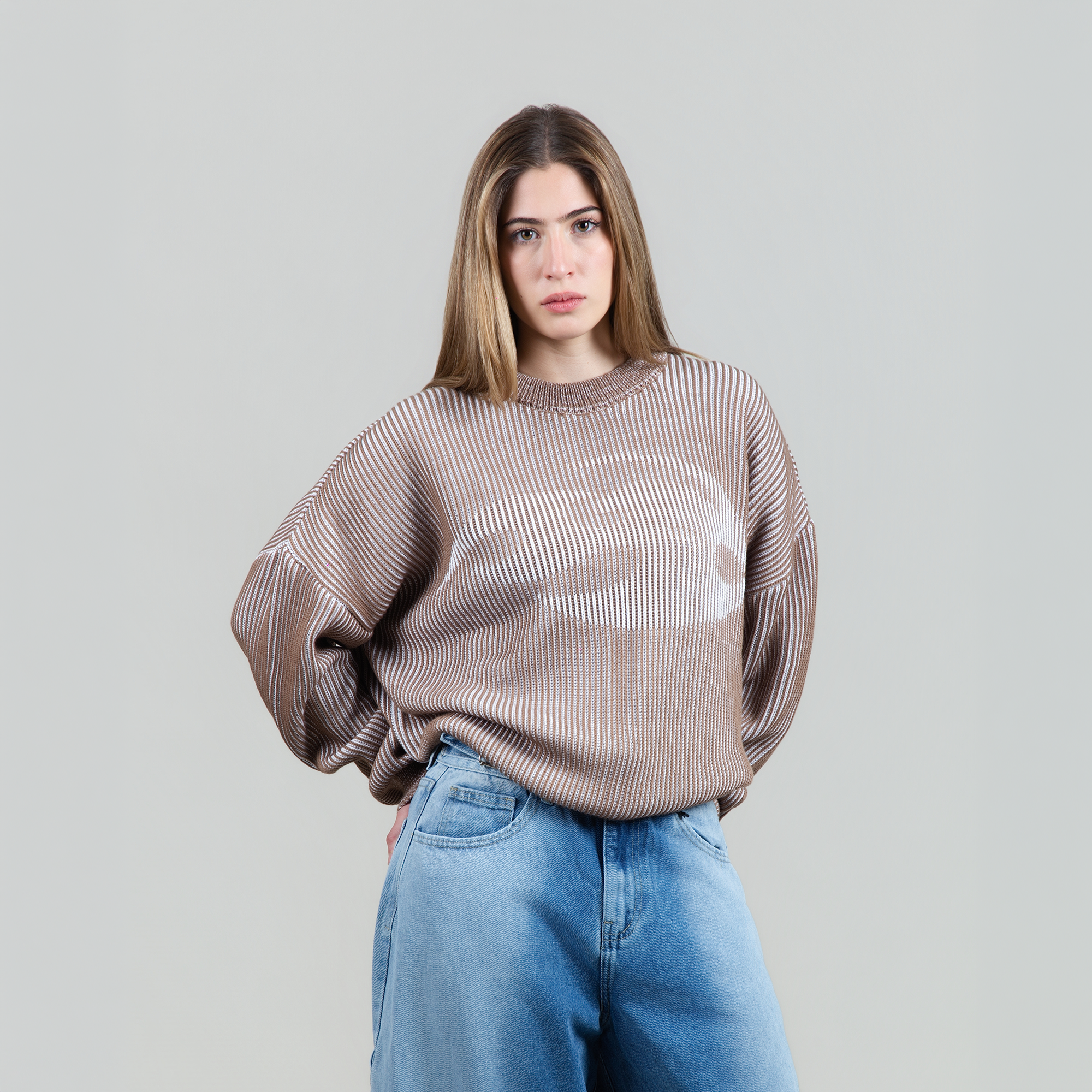 TEJIDO VANIZADO TAUPE