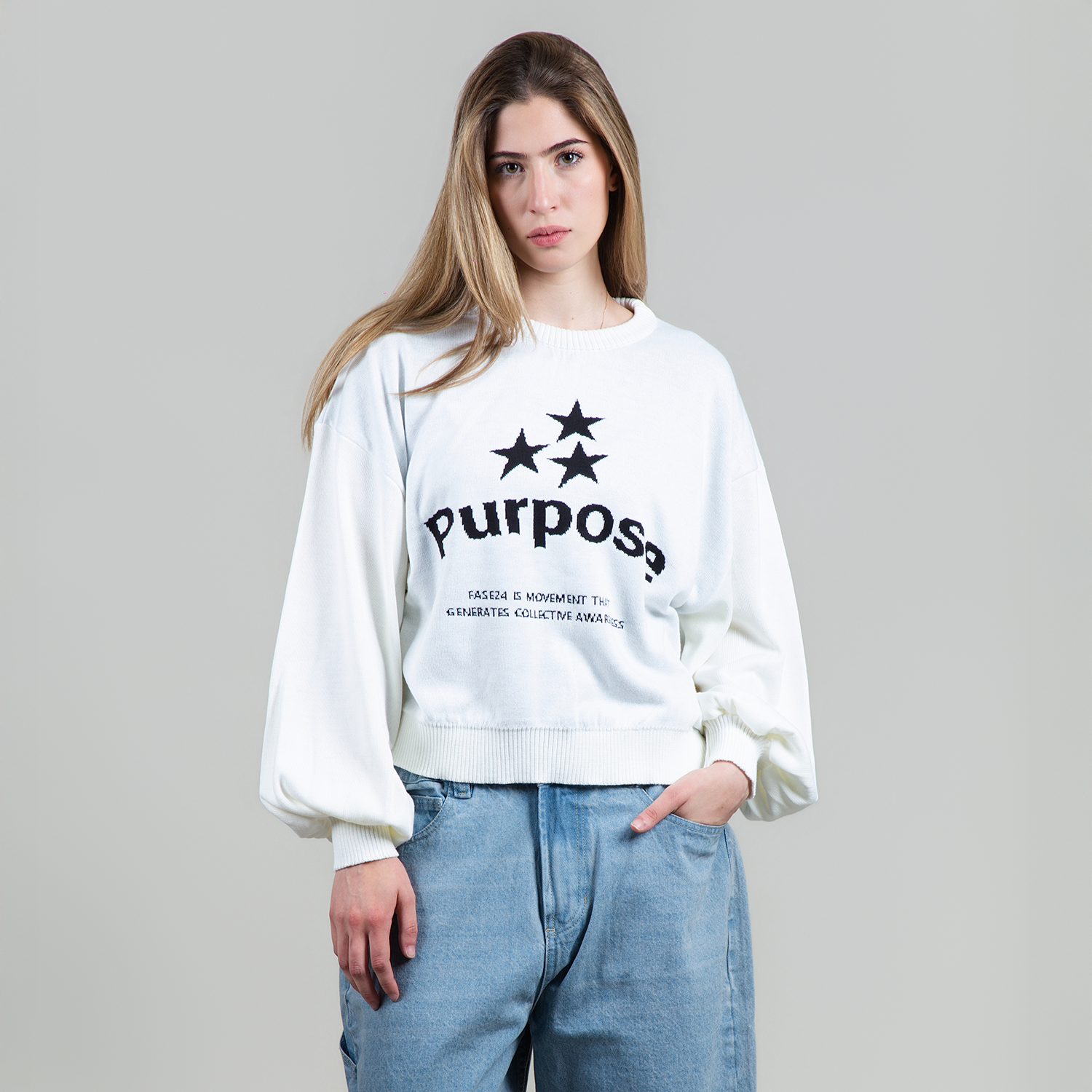 TEJIDO PURPOSE MARFIL