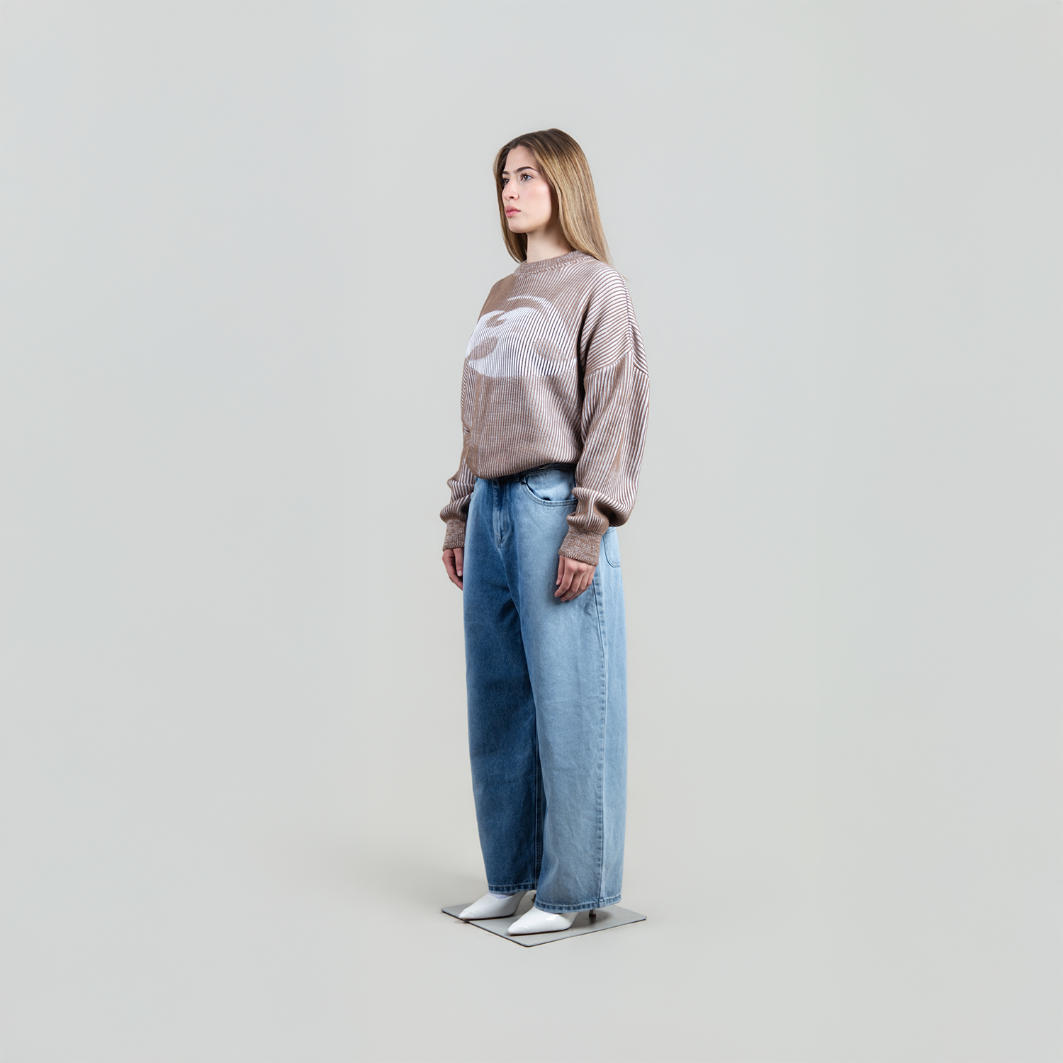 TEJIDO VANIZADO TAUPE